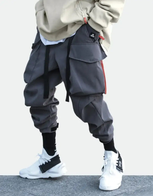 Gray tactical pants