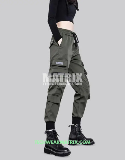 Green Cargo Pants For Women