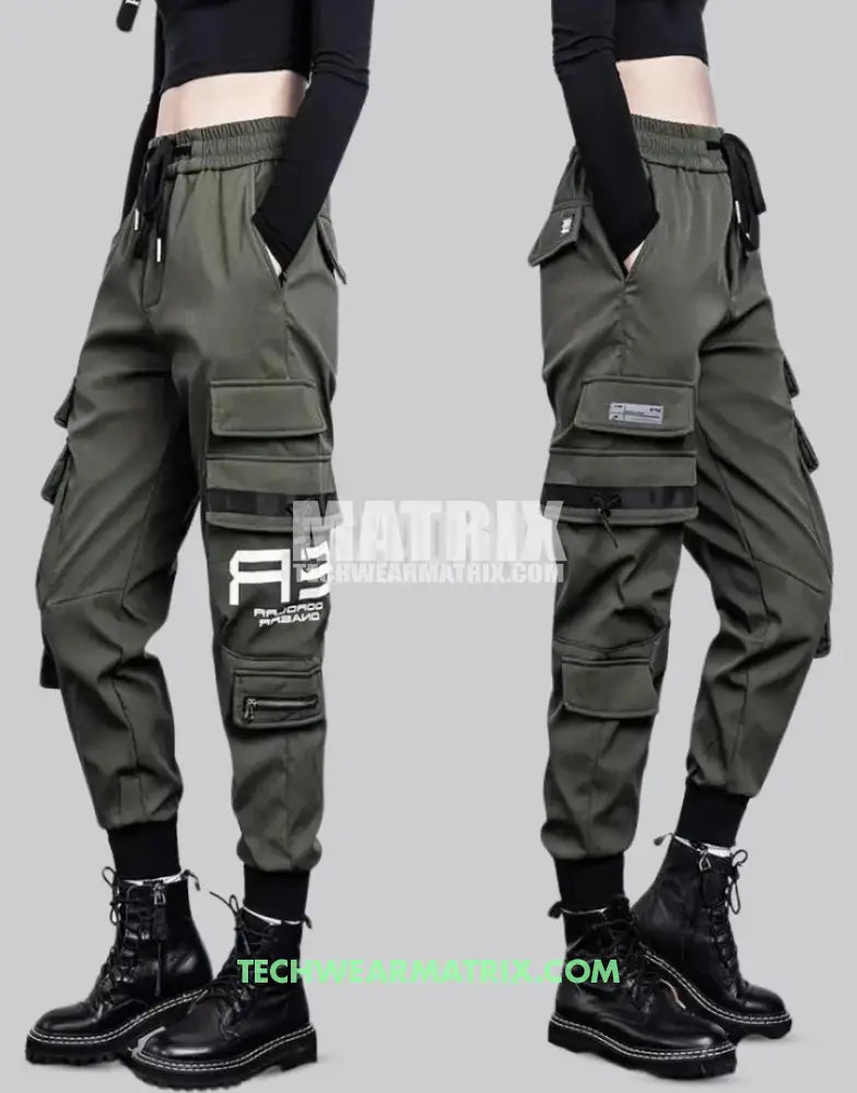 Green Cargo Pants For Women