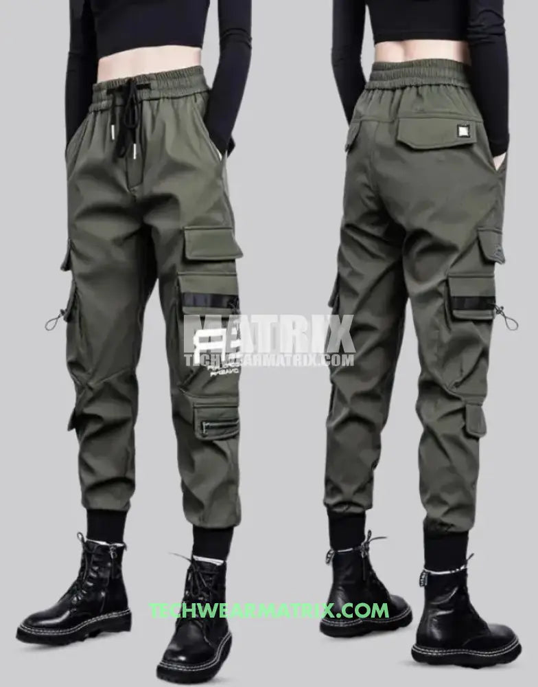 Green Cargo Pants For Women