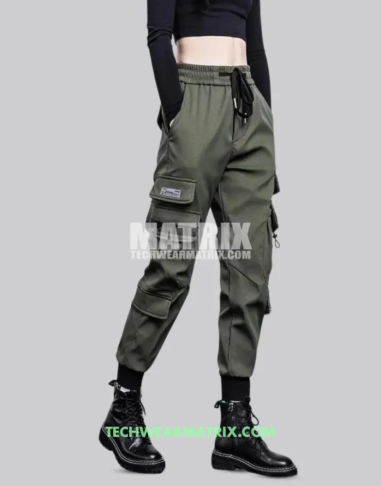 Green Cargo Pants For Women