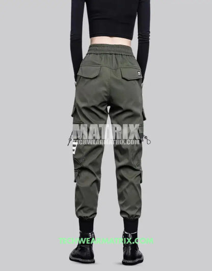 Green Cargo Pants For Women