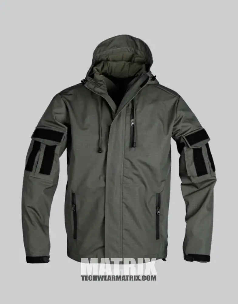 Green Tactical Jacket