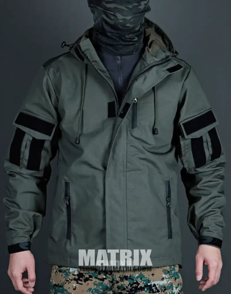 Green Tactical Jacket