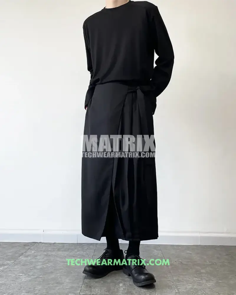 Kimono Pants Black