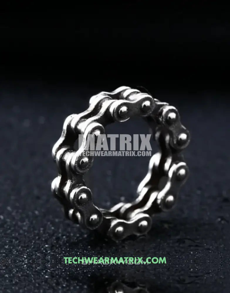 Silver Chain Ring