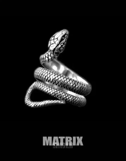 Silver Snake Ring