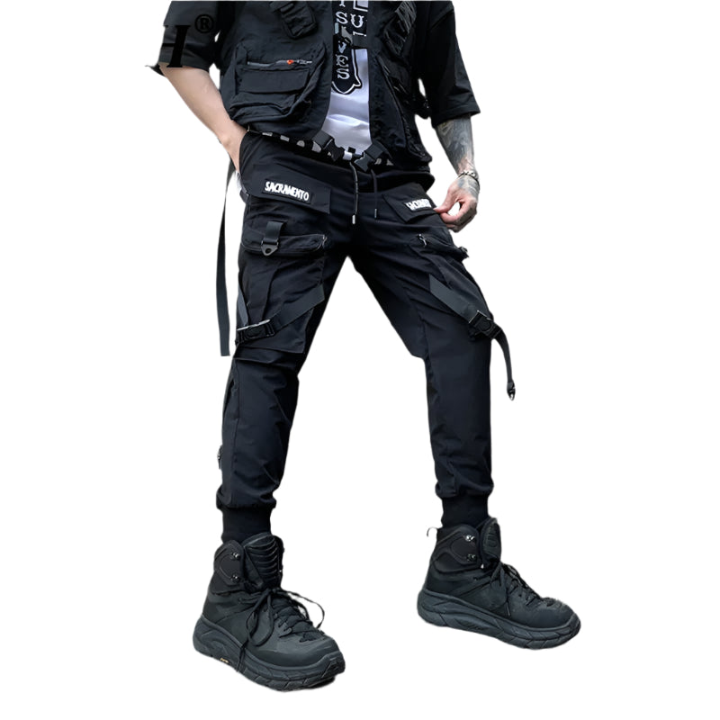 Summer Cyberpunk Pants Techwear