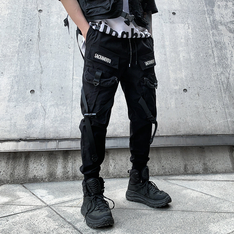 Summer Cyberpunk Pants Techwear