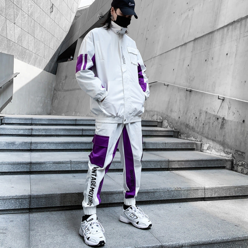 Summer White Cyberpunk Pants