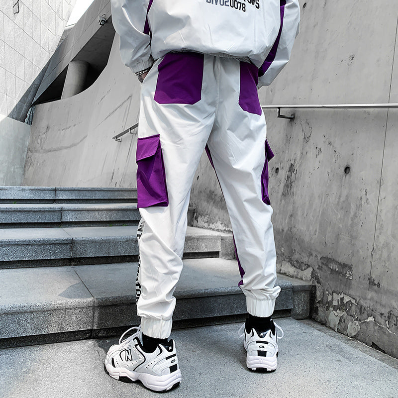 Summer White Cyberpunk Pants