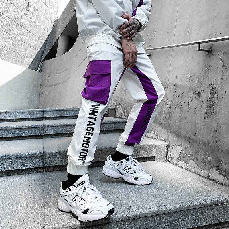 Summer White Cyberpunk Pants