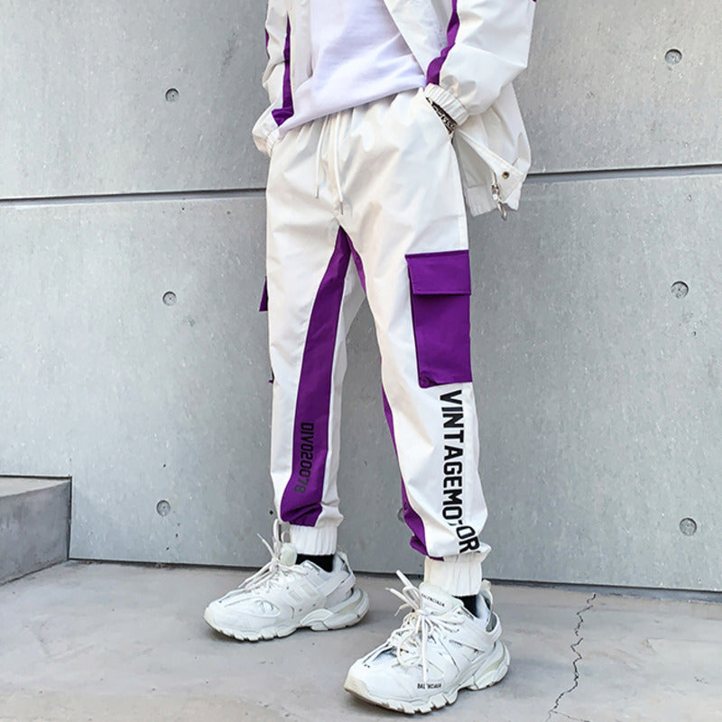 Summer White Cyberpunk Pants