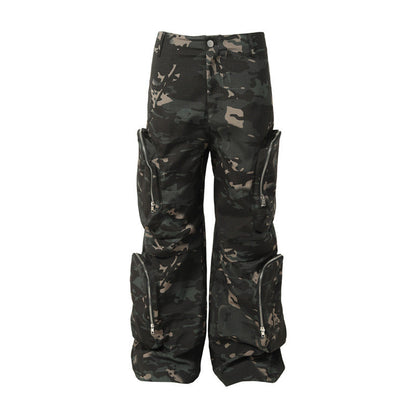 Tactical Camouflage Cyberpunk Pants