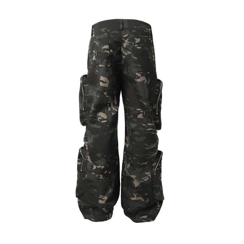 Tactical Camouflage Cyberpunk Pants