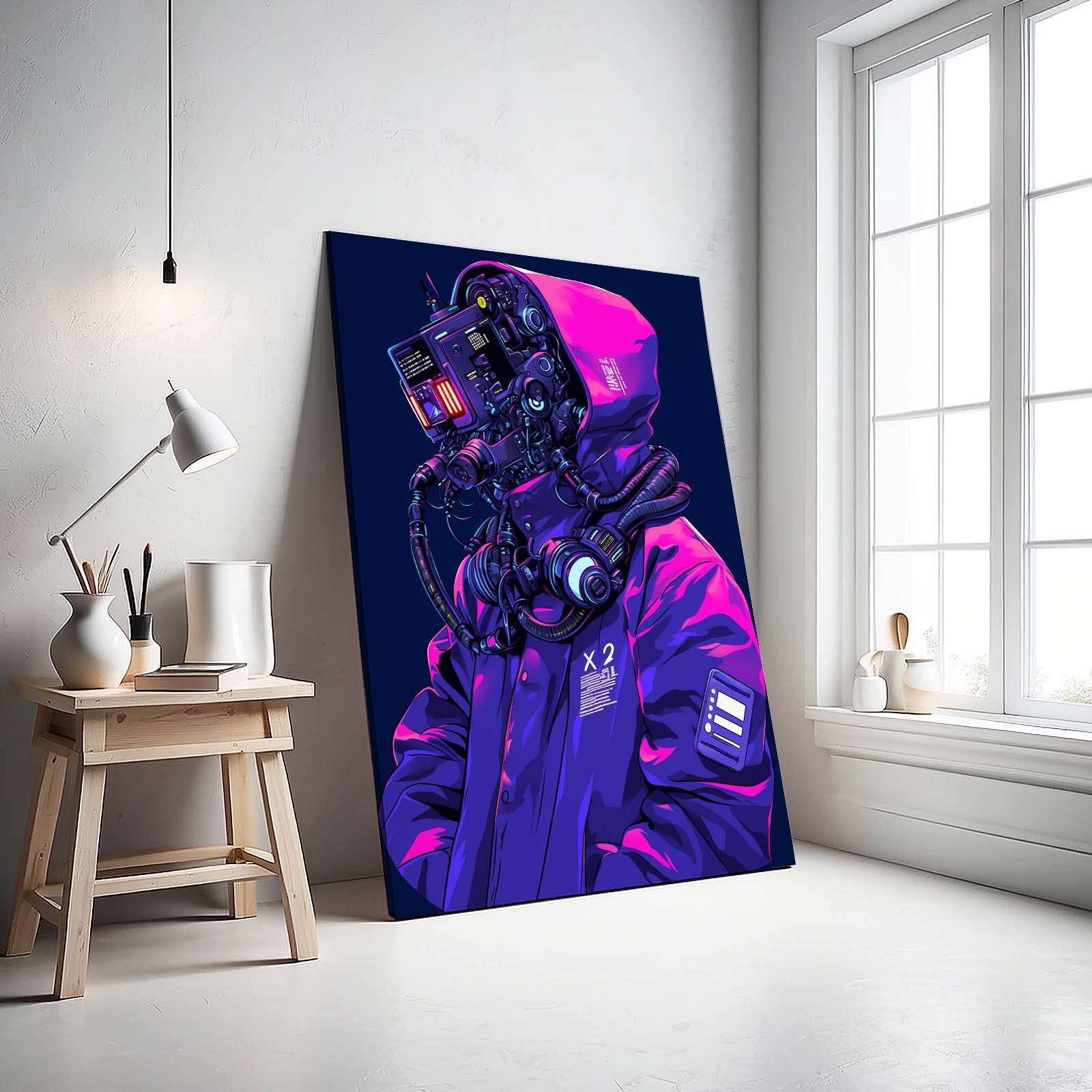 Techno Visionary Cyberpunk Art | CYBER TECHWEAR®