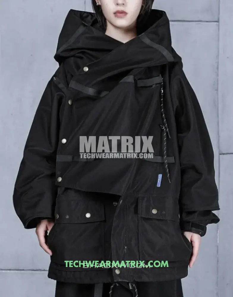 Techwear autumn jacket