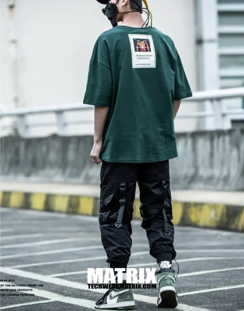 Techwear Black Pants