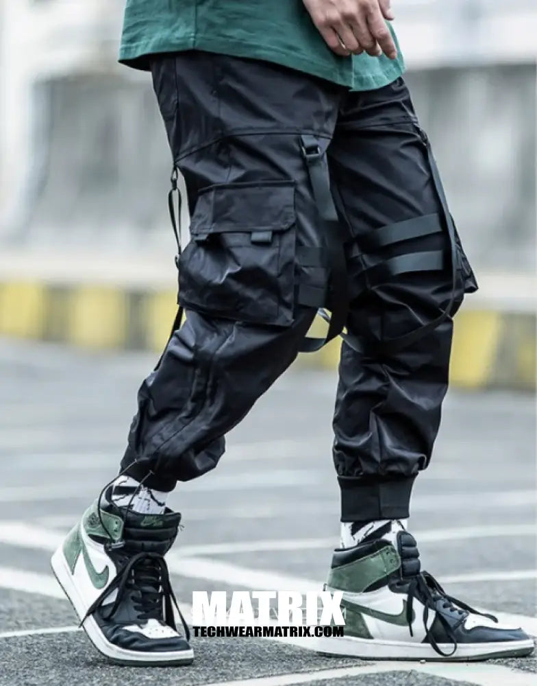 Techwear Black Pants