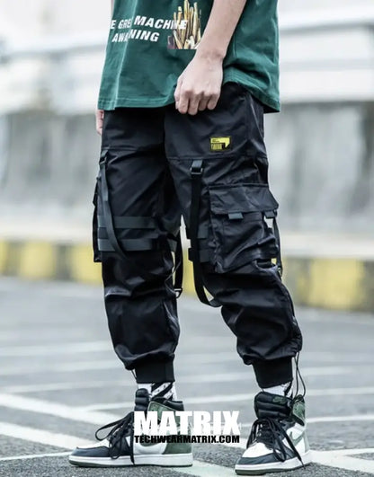 Techwear Black Pants