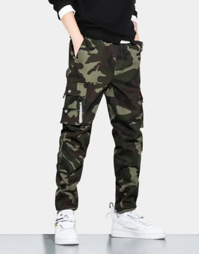 Techwear Camo Pants