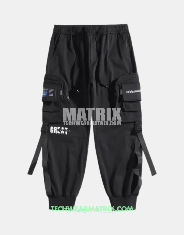 Techwear Cropped Pants