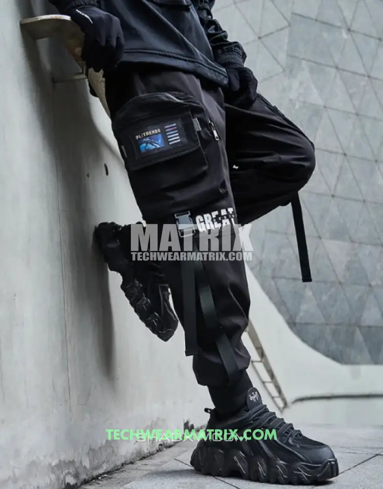 Techwear Cropped Pants