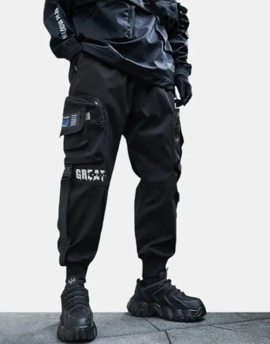 Techwear Cropped Pants