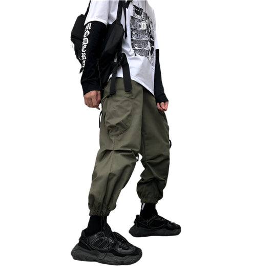 Techwear Drawstring Cyberpunk Pants