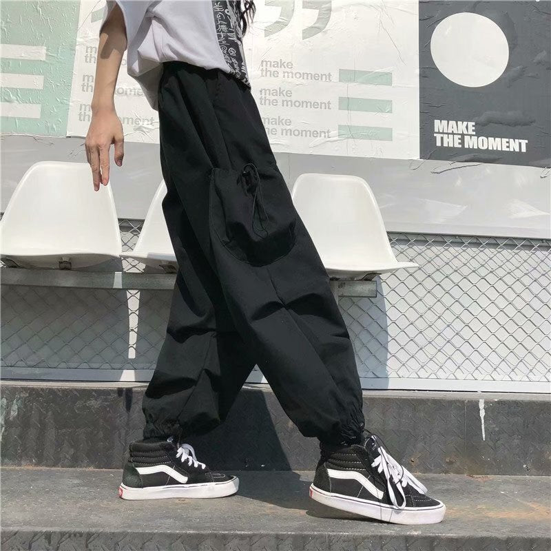 Techwear Drawstring Cyberpunk Pants