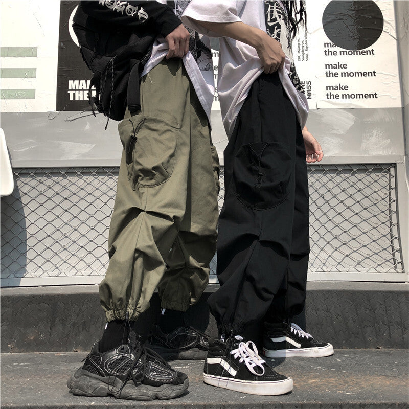 Techwear Drawstring Cyberpunk Pants