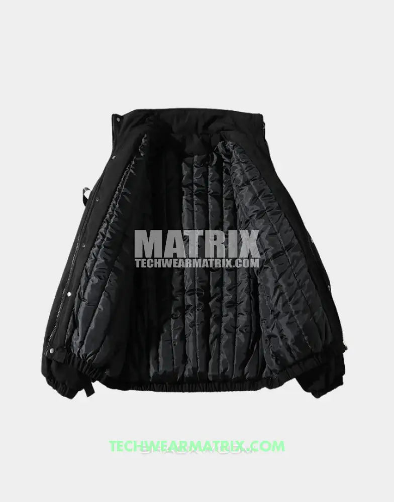 Techwear Jacket with Straps