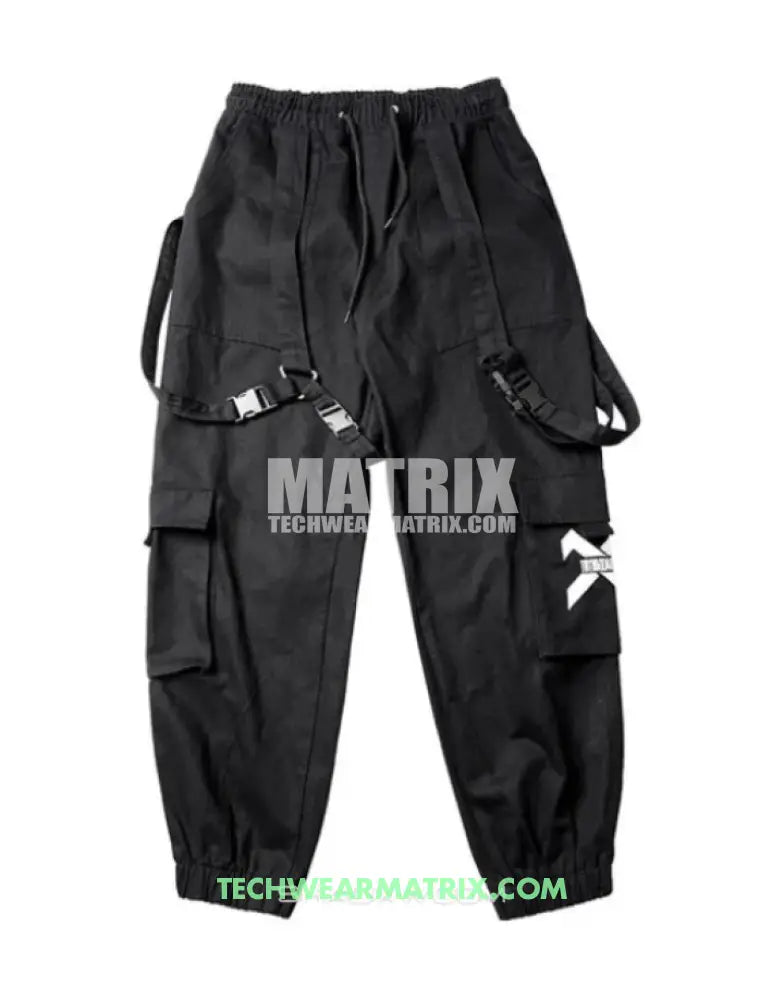 Techwear tapered pants