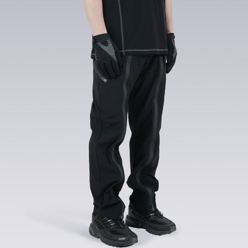 Waterproof Zipper Cyberpunk Pants