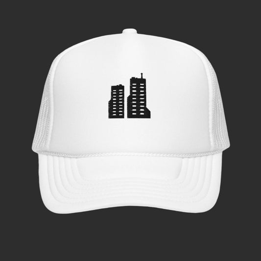 White Neo City Trucker Hat