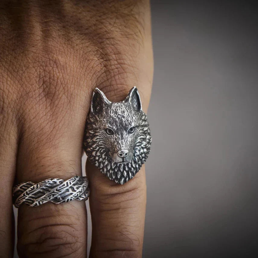 Wolf Rings For Men