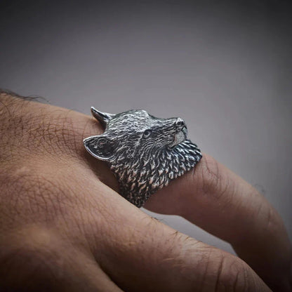 Wolf Rings For Men