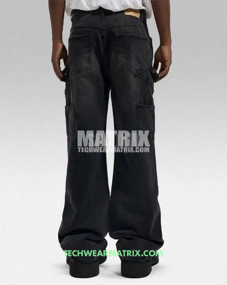 Y2K Black Loose Jeans