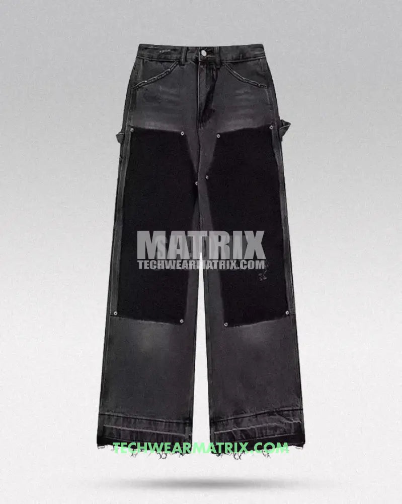 Y2K Black Loose Jeans