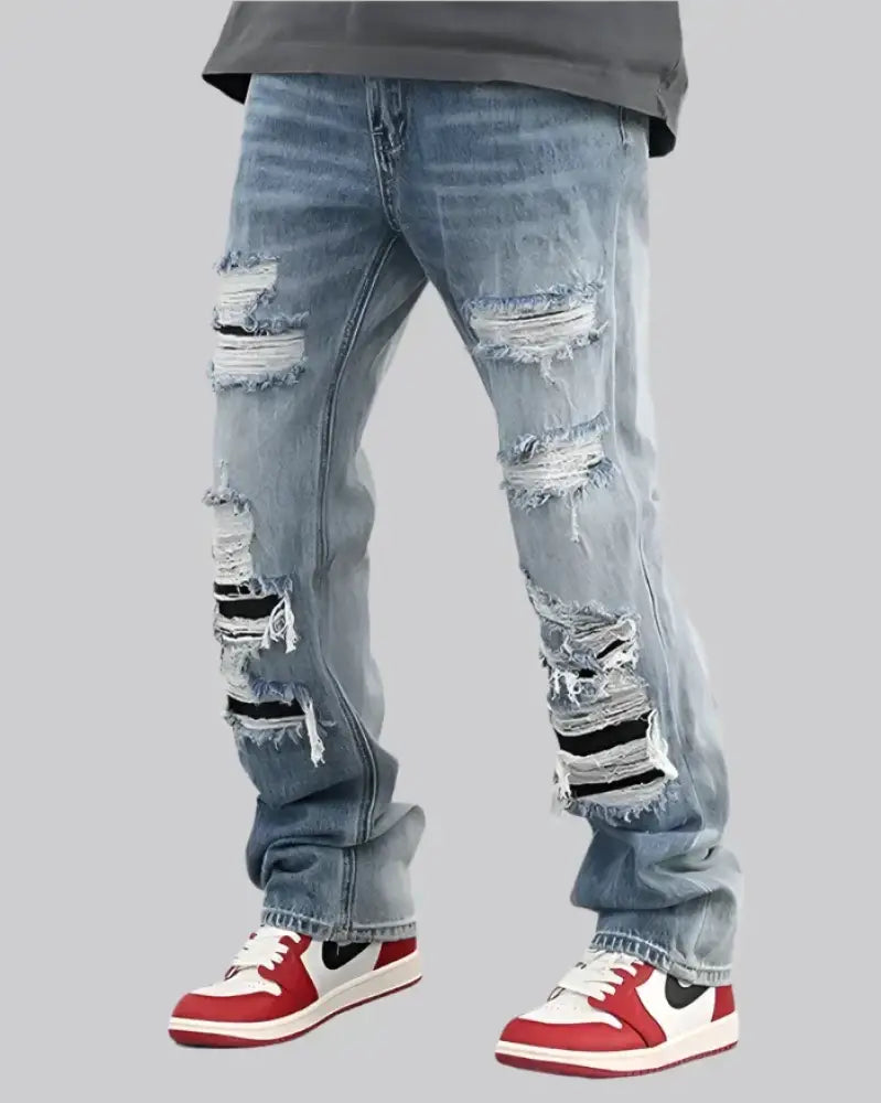 Y2K Blue Jeans Streetwear