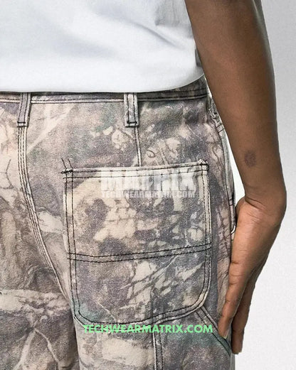 Y2K Camo Print Jeans