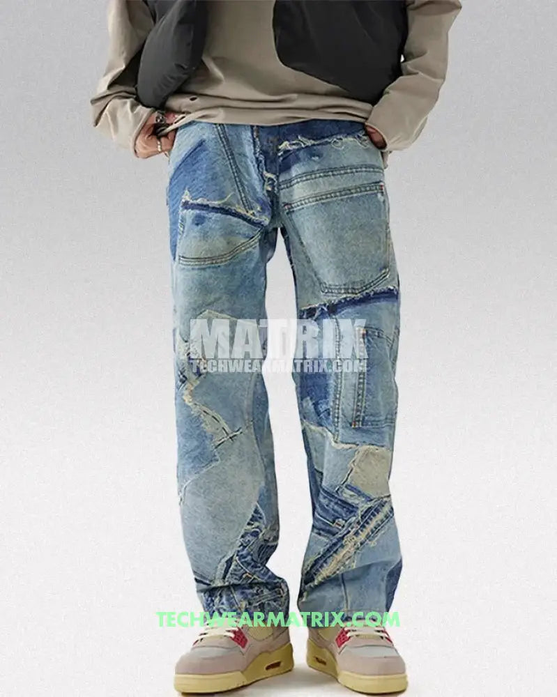 Y2K Creative Jeans