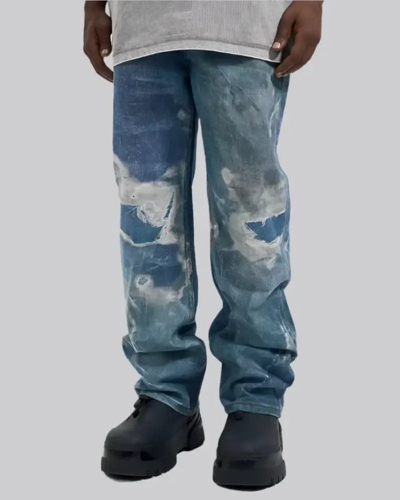 Y2K Denim Jeans Men