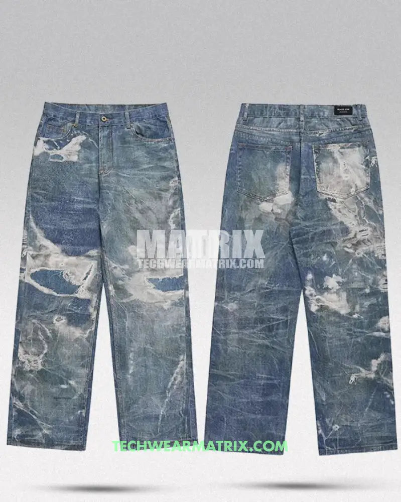 Y2K Denim Jeans Men