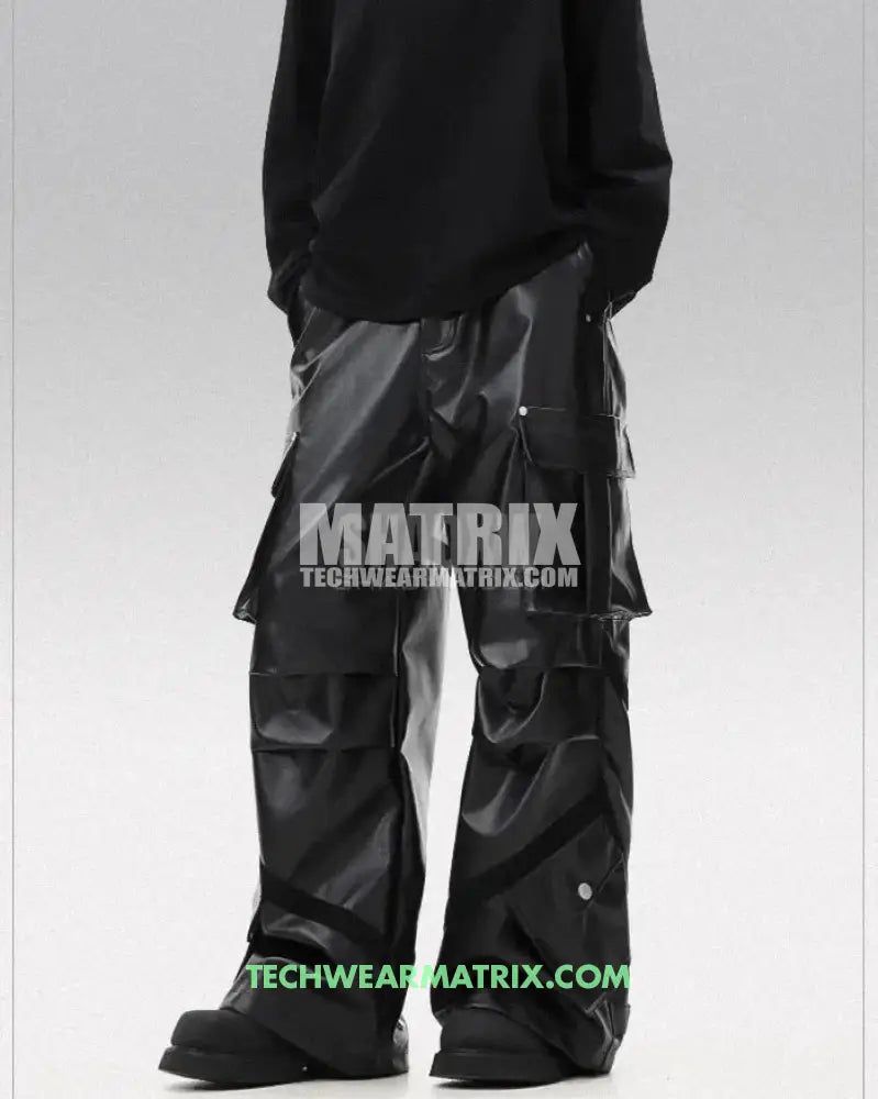 Y2K Leather Pants