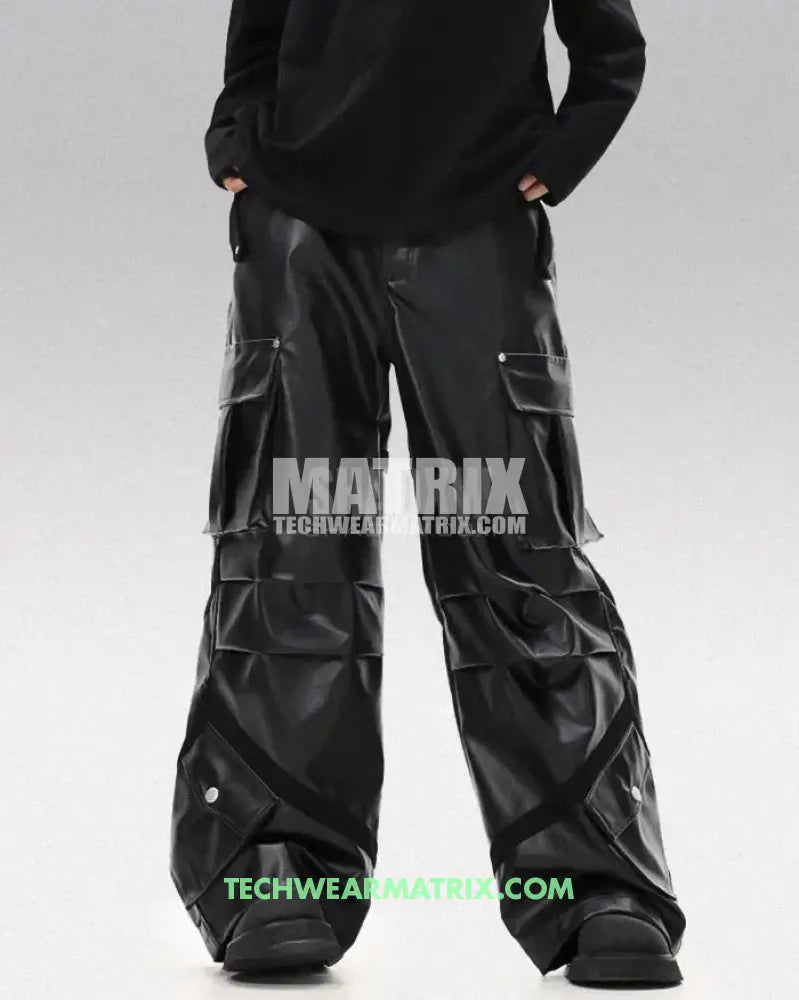 Y2K Leather Pants