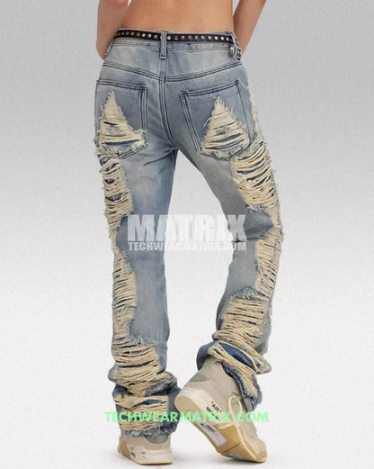 Y2K Mens Ripped Jeans