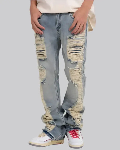 Y2K Mens Ripped Jeans