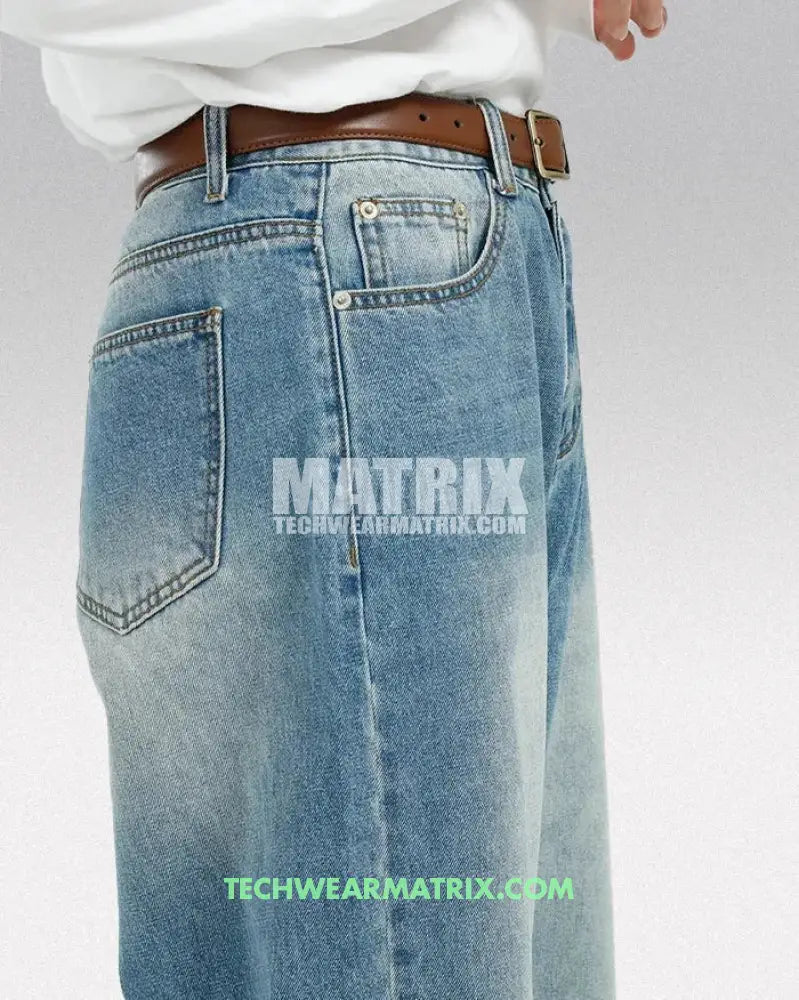 Y2K Wide Casual Jeans