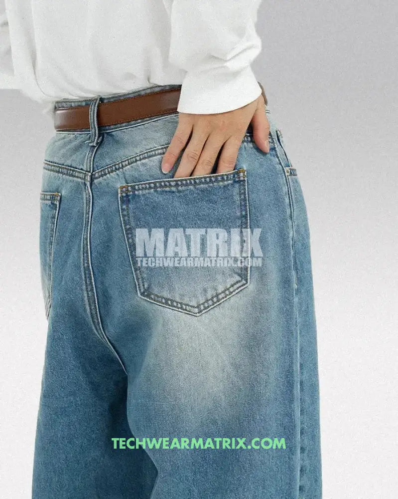 Y2K Wide Casual Jeans